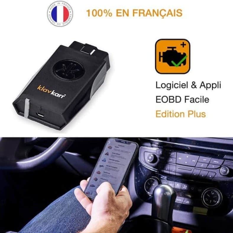 Valise Diagnostic Auto Bluetooth OBD2 - Lecteur De Codes Moteur, Compatible IOS/Android/Windows, Voitures Essence/diesel